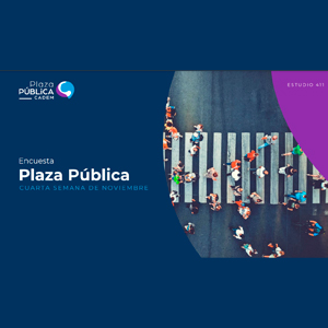 Plaza pública Cadem – cuarta semana de noviembre