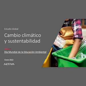 Estudio: Cambio climático y sustentabilidad