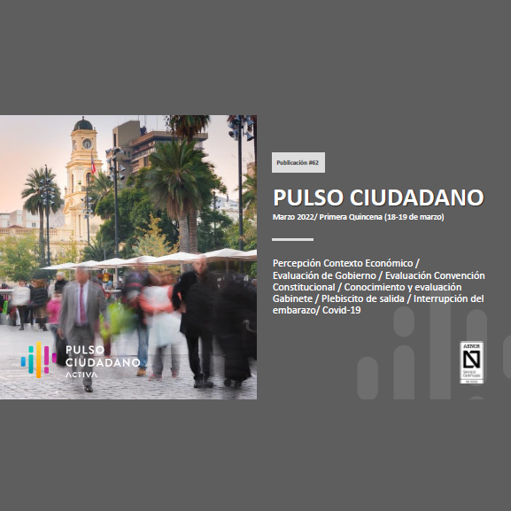Estudio: Pulso Ciudadano – Primera quincena marzo 2022