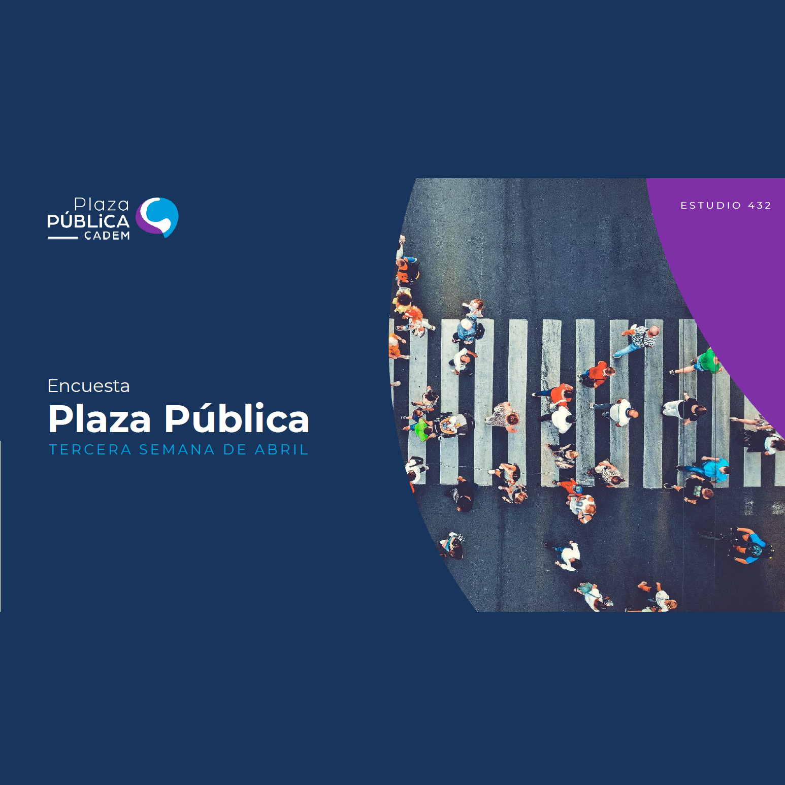 Estudio: Plaza pública Cadem – tercera semana de abril