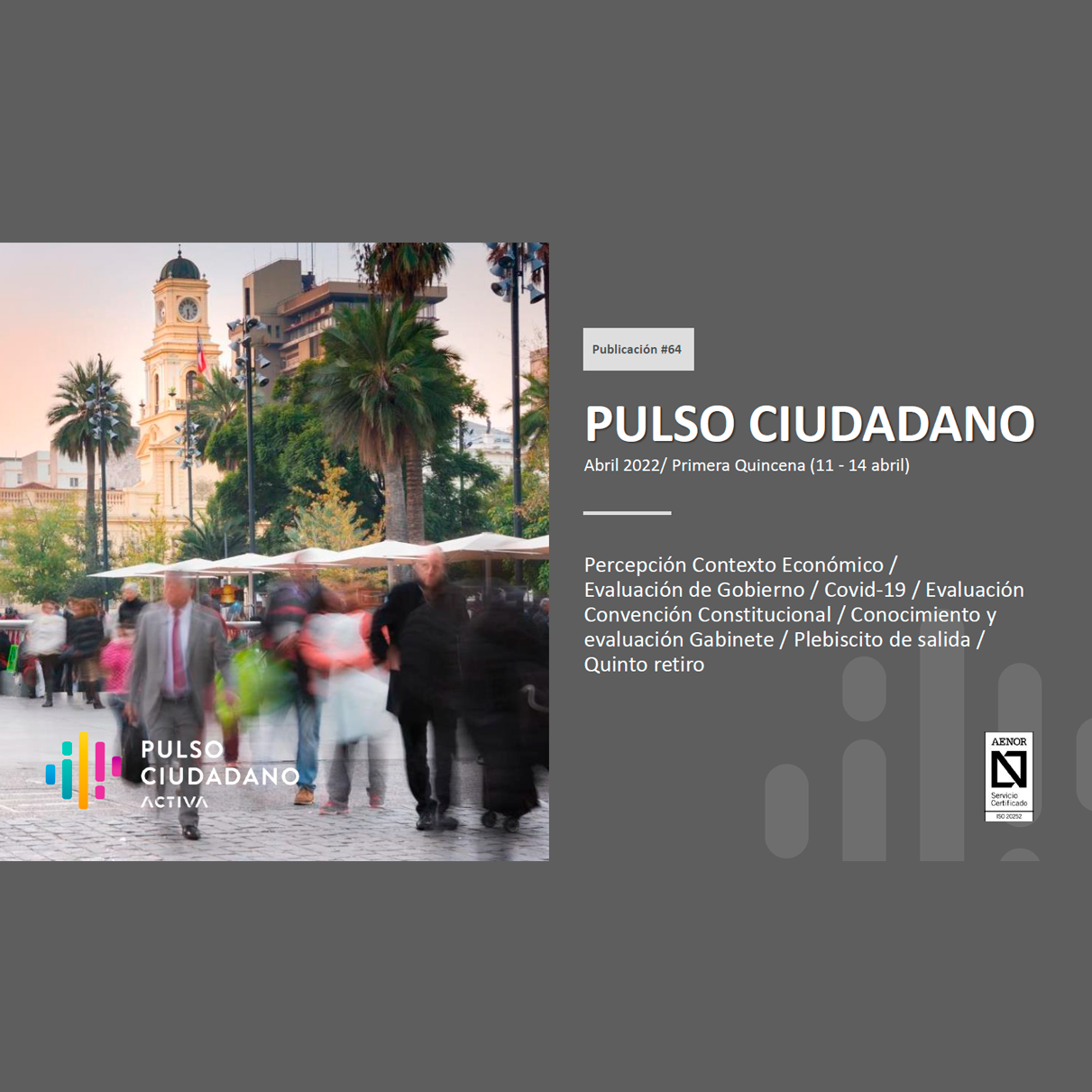 Pulso Ciudadano – Primera quincena abril 2022