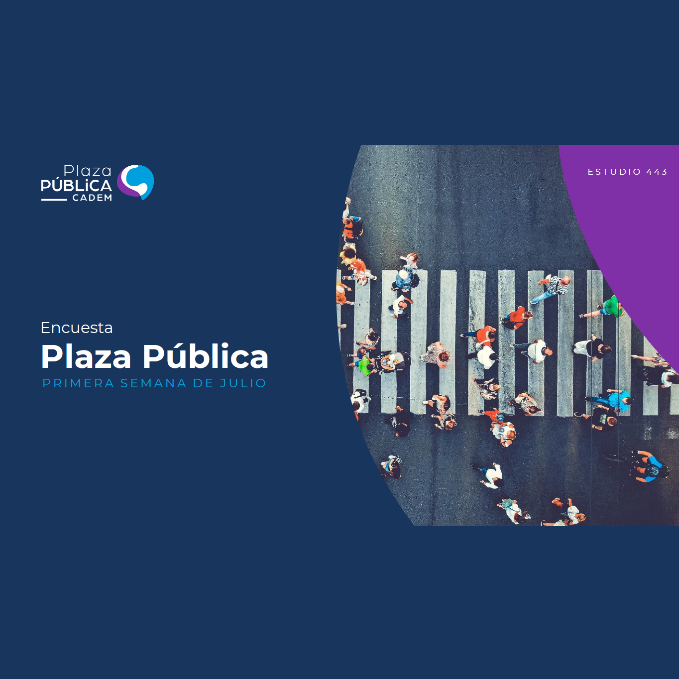 Plaza pública Cadem – Primera semana de julio