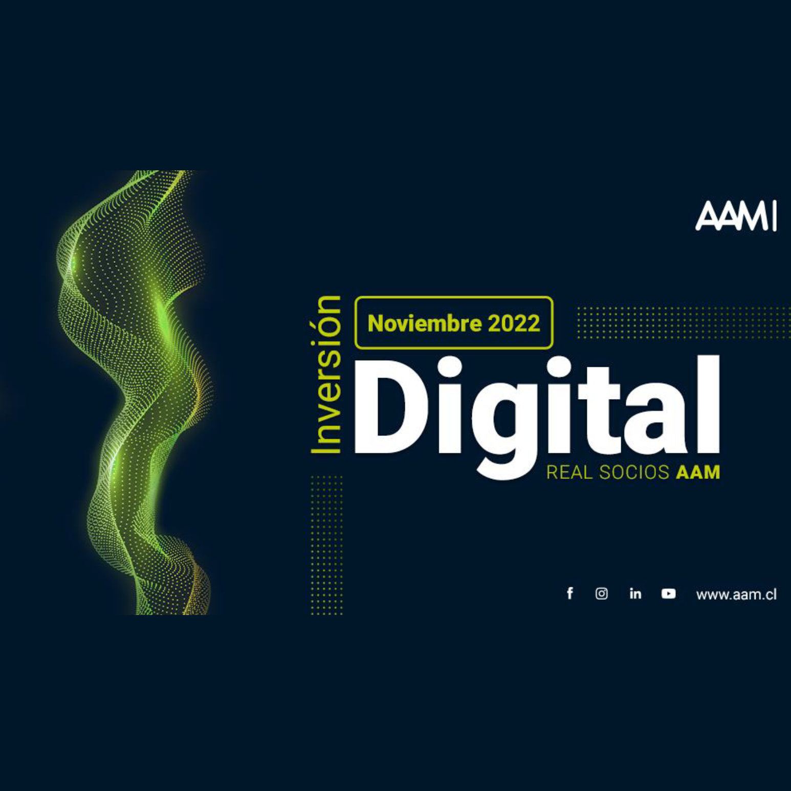Inversión digital real socios AAM – noviembre 2022