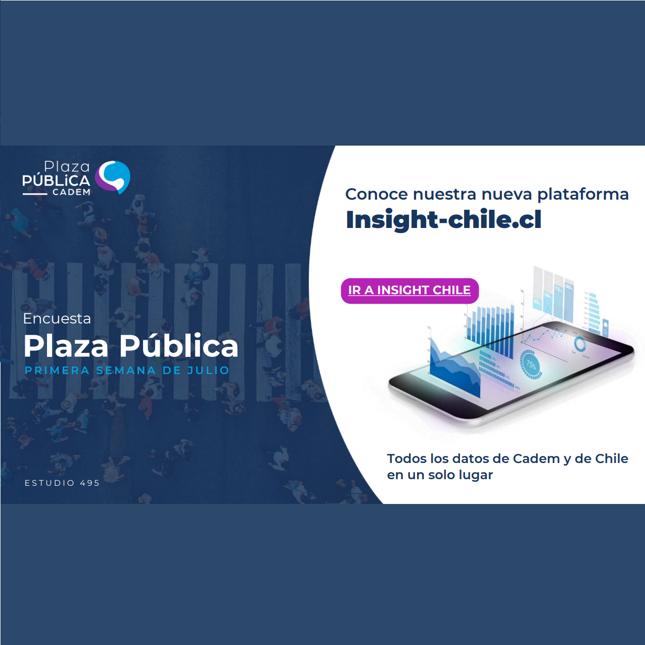 Encuesta Plaza Pública – 1ra semana de julio