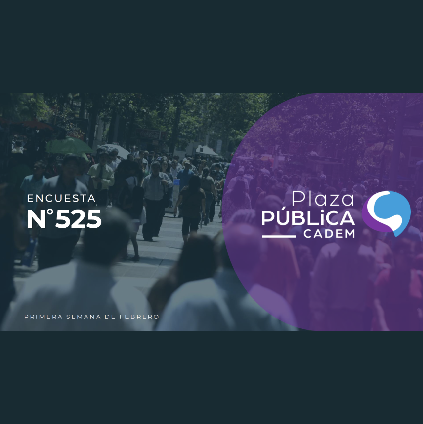 Encuesta Plaza Pública – 1ra semana de febrero