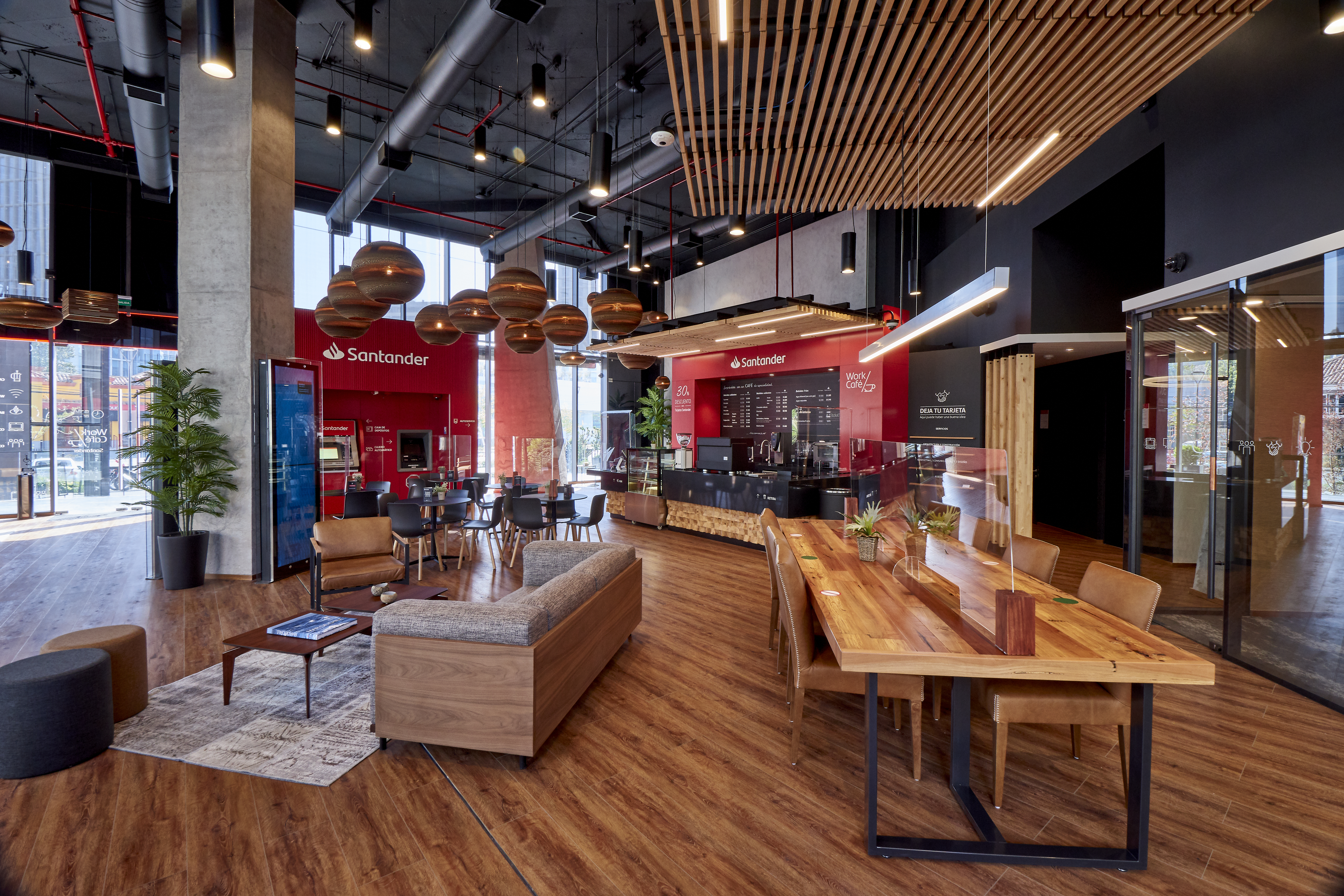 Work/Café: la exitosa fórmula de Santander